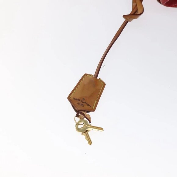 LOUIS VUITTON Epi Dock PM Hand Bag Red LV - Picture 11 of 15